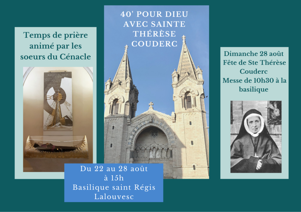 40' pour Dieu avec Sainte Thérèse Couderc 4