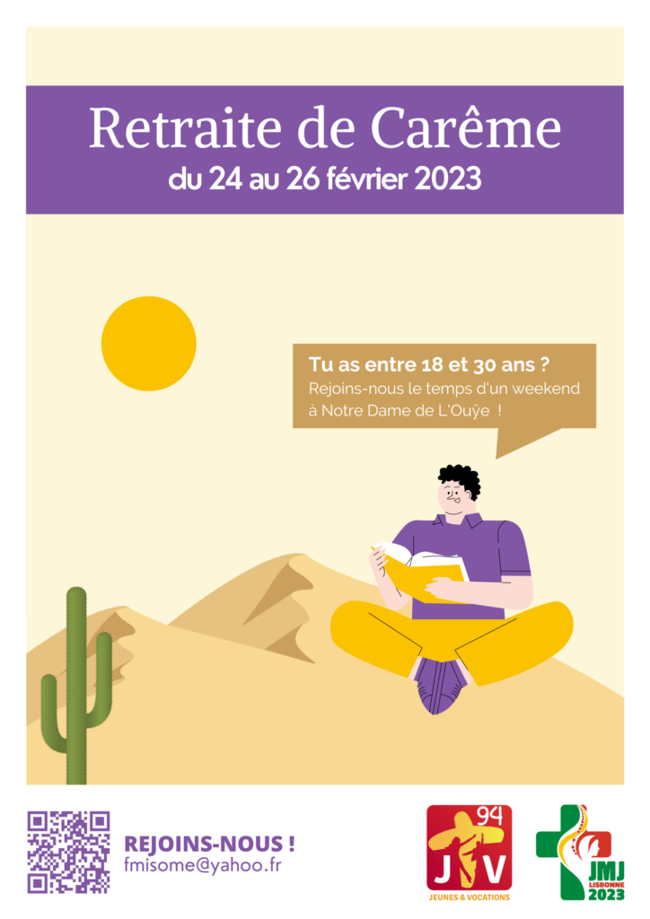 WE DE RETRAITE DE CAREME