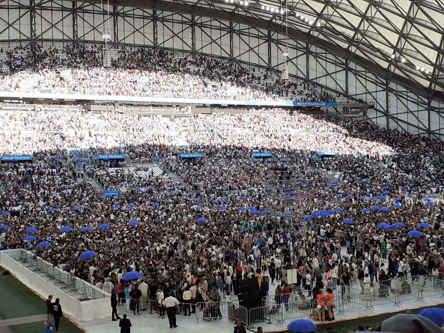 Pape François - Stade Vélodrome Marseille