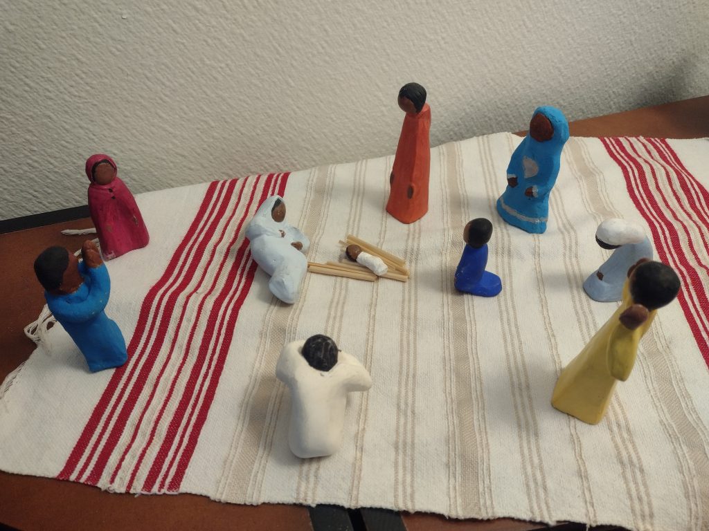 Le pèlerinage des crèches - la salle du noviciat