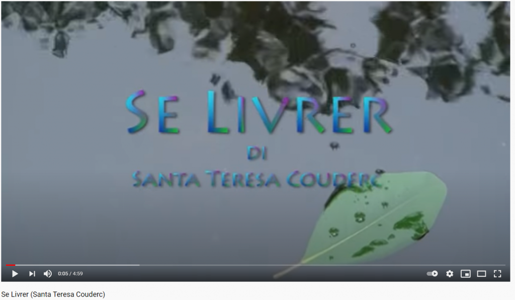 Pregare con il video "Se livrer" (Santa Teresa Couderc)