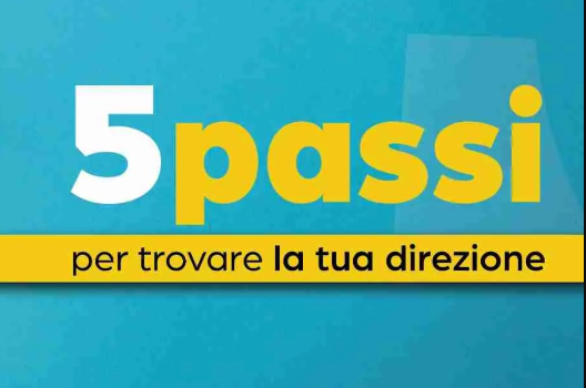 5 passi – per trovare la tua direzione 3