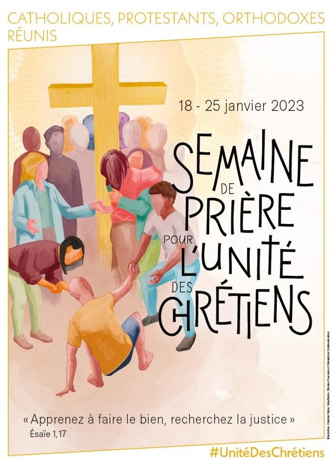 Semaine de Prière pour l'Unité des Chrétiens 2023