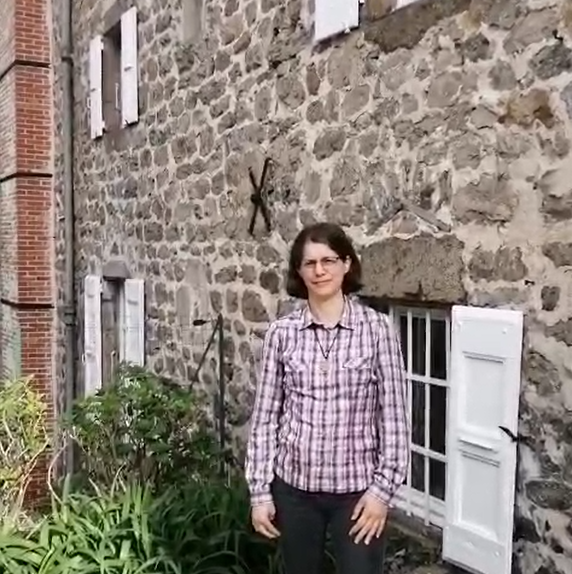 Le groupe des tertiaires à Notre Dame d'Ay !