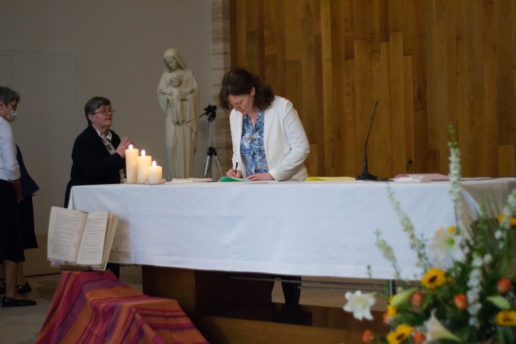 Becoming sister: perpetual profession 19