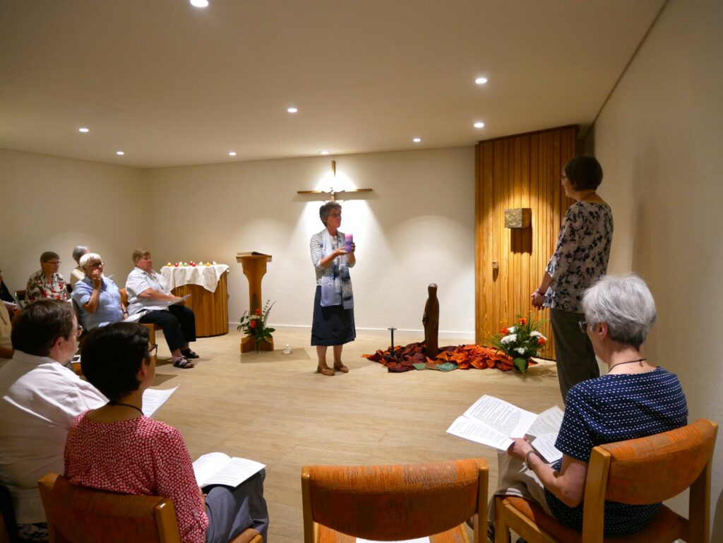 Sister Kate's installation 1