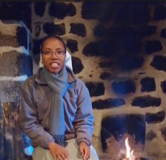 The pilgrimage of the tertiaries has arrived at Mas de Sablières !